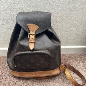 Authentic vintage Louis Vuitton monogram backpack